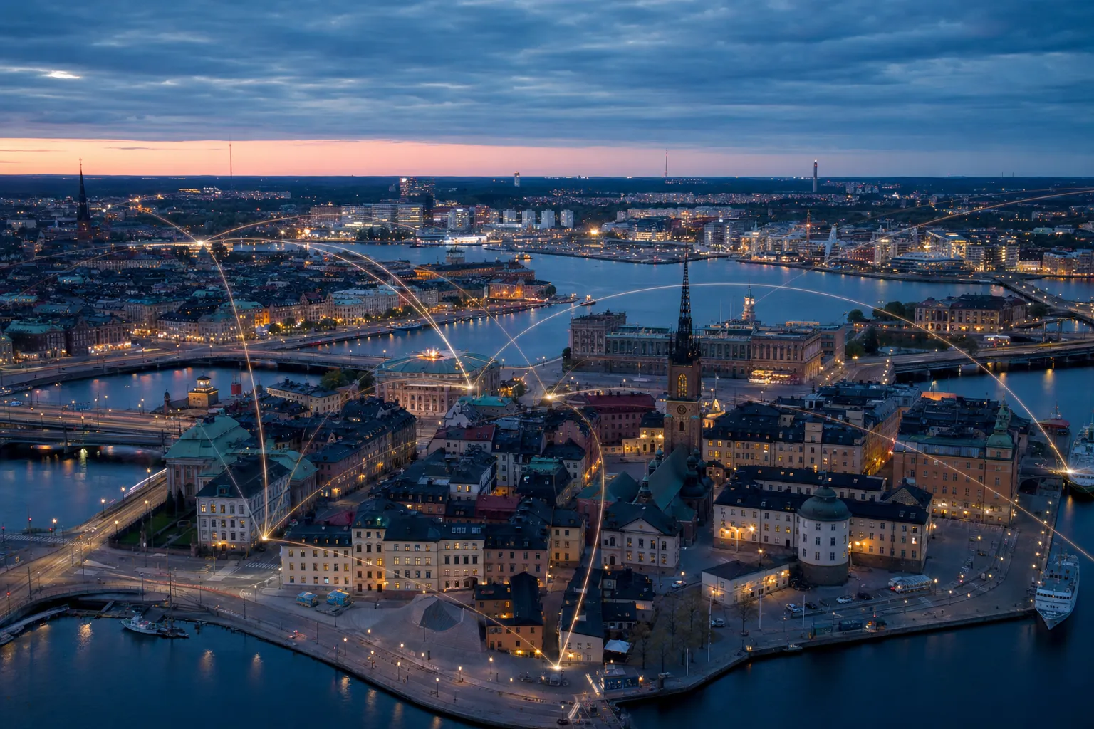 Fiberleverantörer per svensk kommun