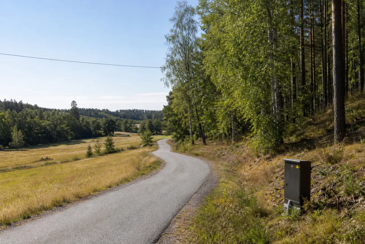 Fiber i Lilla Edet