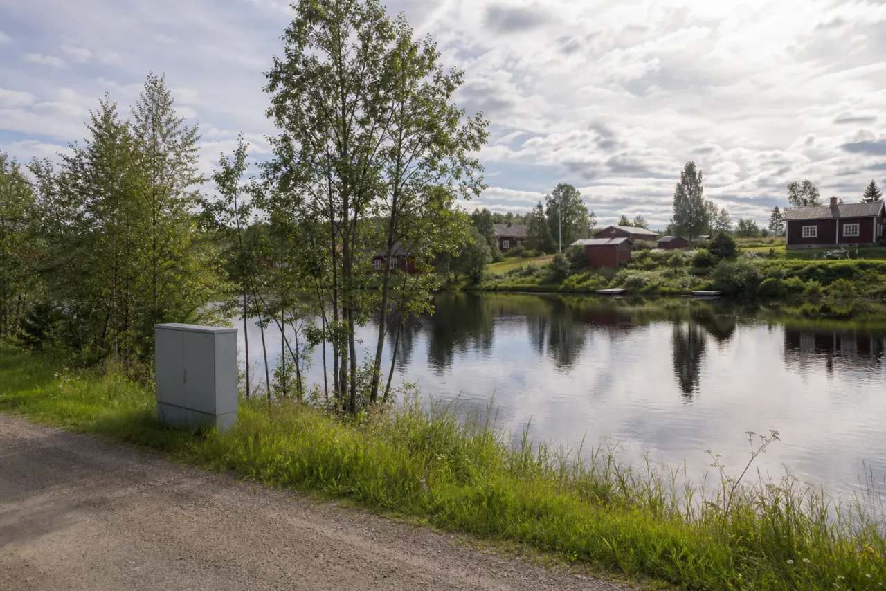 Fiber i Lycksele