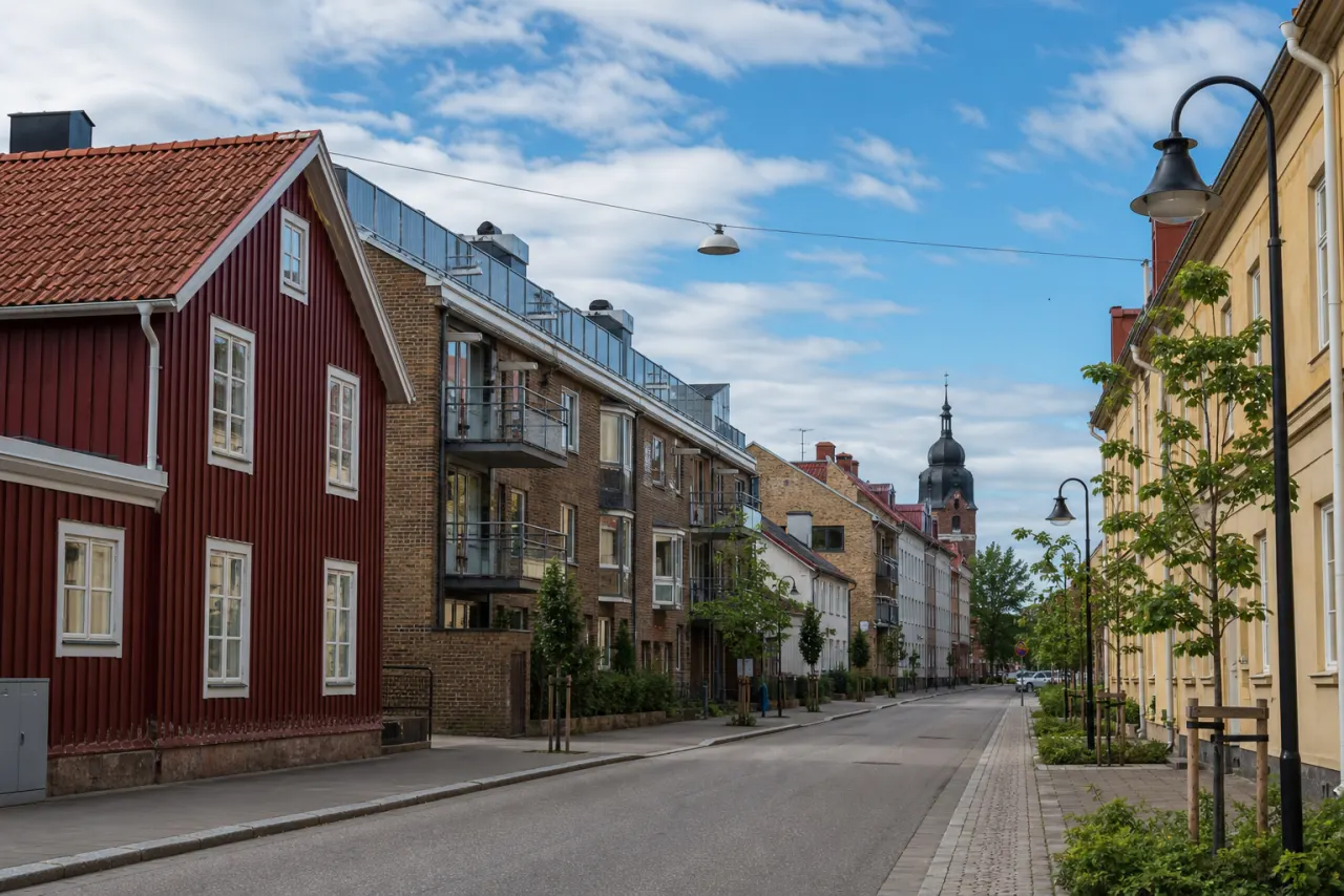 Fiber i Mariestad