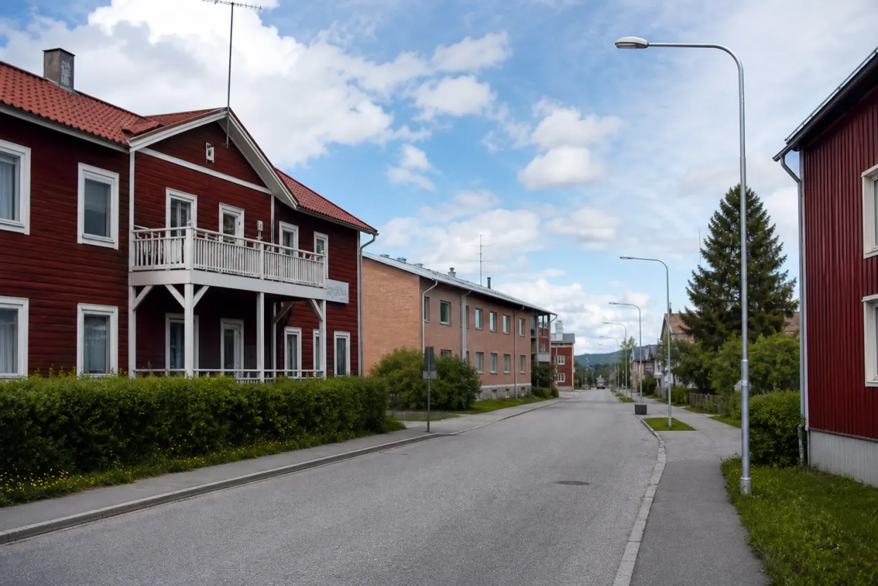 Fiber i Sorsele