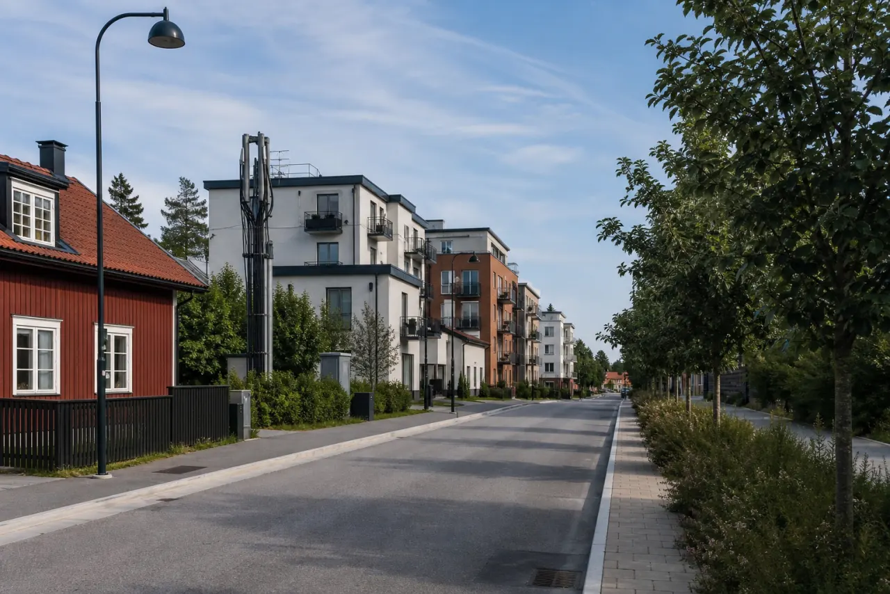 Fiber i Värmdö